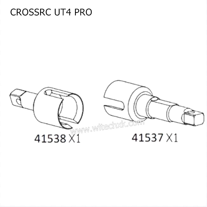 CROSSRC UT4 PRO Parts Front Differential Adapter CS-97400799