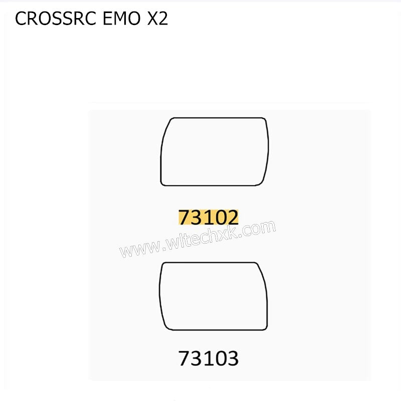 CROSSRC EMO X2 Parts Rearview Mirror CS-97401153-2