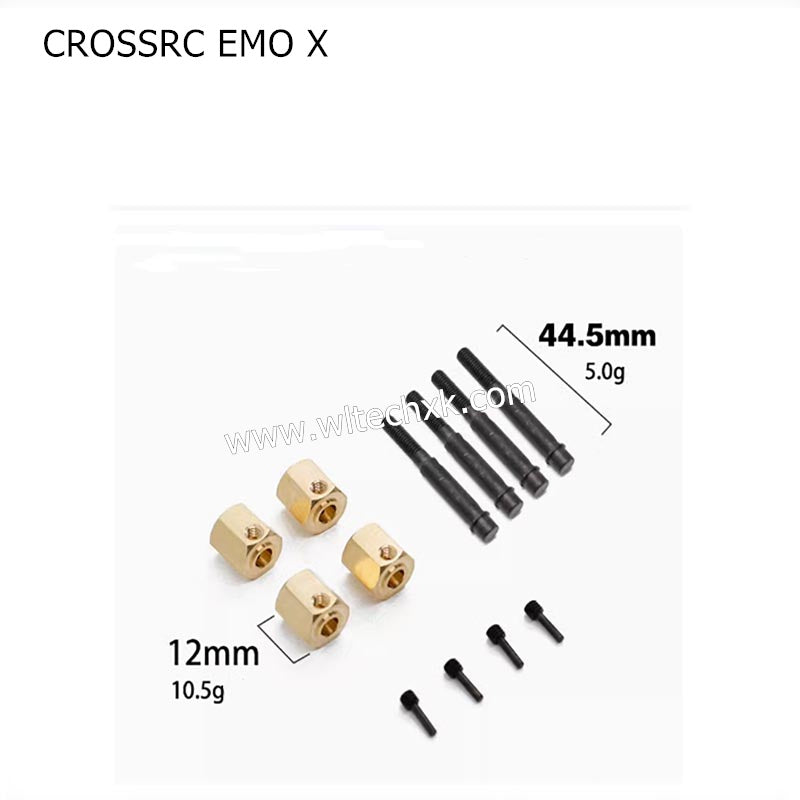 CROSSRC EMO X Parts Modification and Upgrade Combiner Output Shaft Widening Kit-1