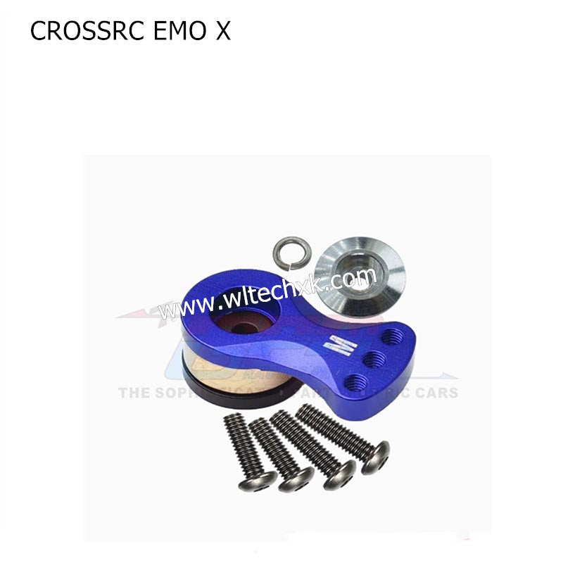 CROSSRC EMO X Parts 25T Servo Arm (unloading design) M type BLUE