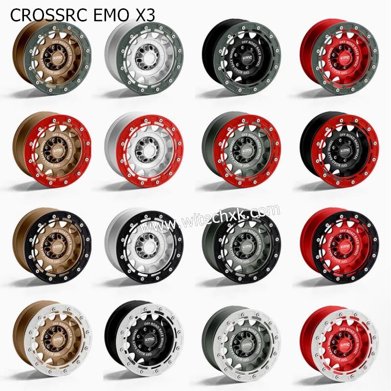 CROSSRC EMO X3 Parts 2.6 inch Metal Clamp Wheel Mk07 4082 h8h-1