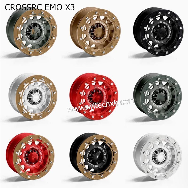 CROSSRC EMO X3 Parts 2.6 inch Metal Clamp Wheel Mk07 4082 h8h-2