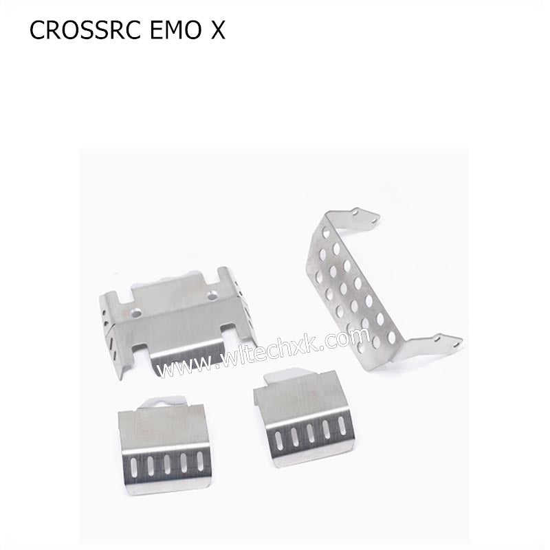 CROSSRC EMO X Parts CROSSRC EMO X Parts Brass Weight Front Steering Rear Axle Seat Modification and Upgrade