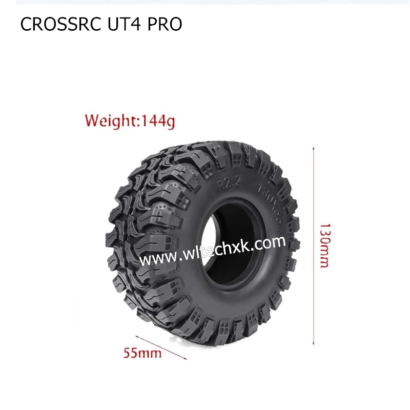 CROSSRC UT4 PRO Parts LJF 2.2 inch Tire Boot Tire-1