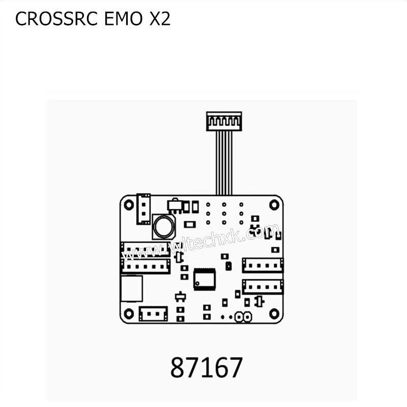 CROSSRC EMO X2 Parts Light Control Motherboard 87167 CS-97401160-1