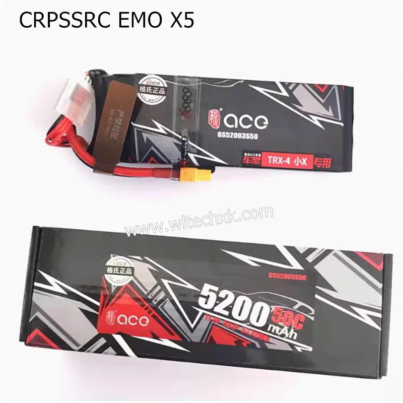 CROSSRC EMO X5 Parts Grizzlie 3S 5200mah