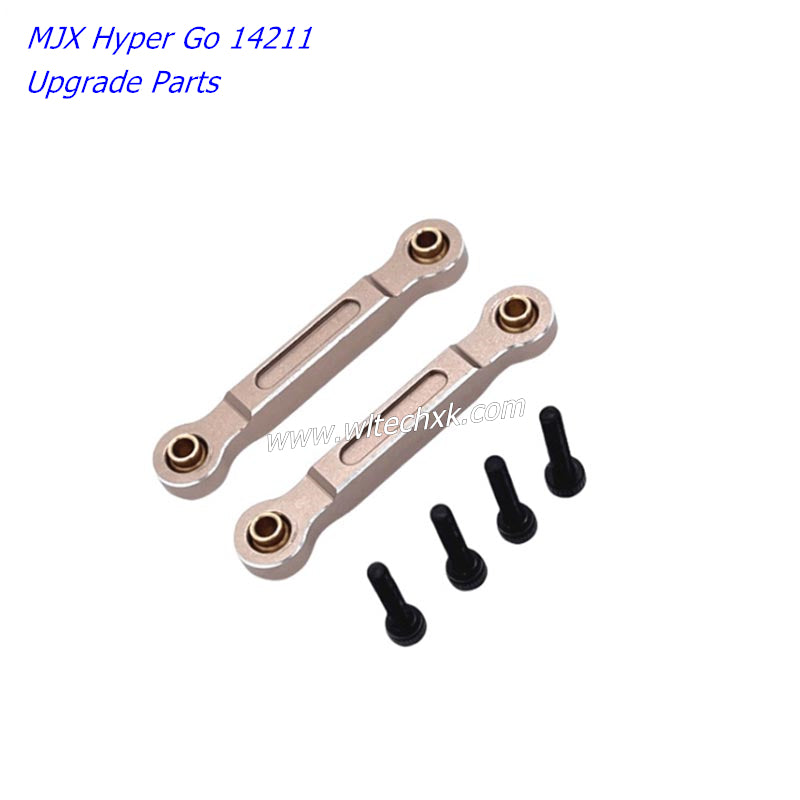 MJX Hyper Go 14211 Upgrade Parts Metal Modified Front Steering Fixing Rod SILVER