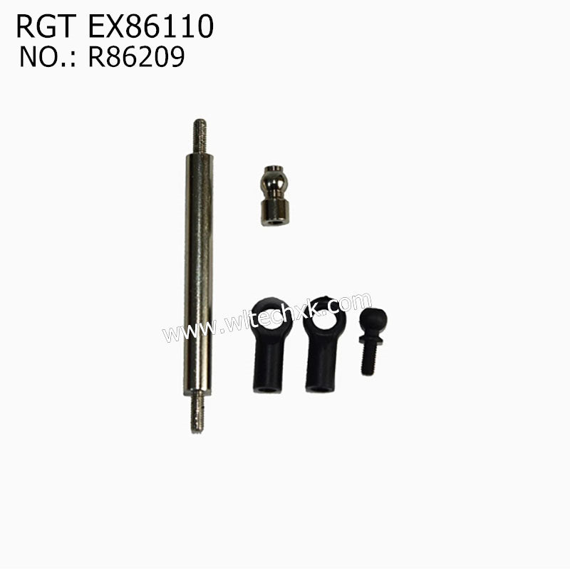 RGT EX86110 RC CAR Parts Servo Pull Rod 55mm Steering Gear Pull Rod R86209