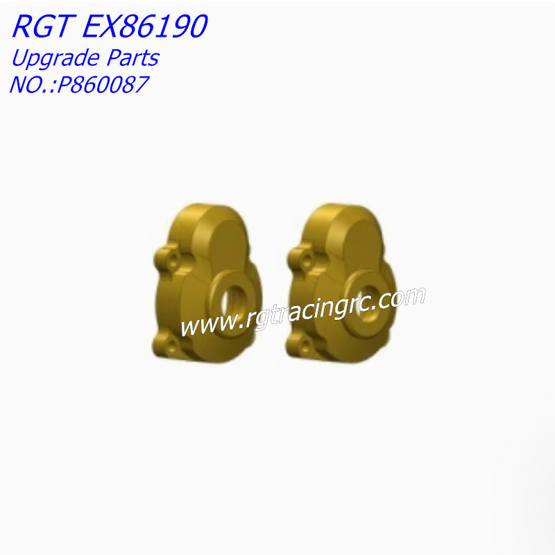 RGT EX86190 Upgrade Parts Rear Axle Brass Counterweight P860087