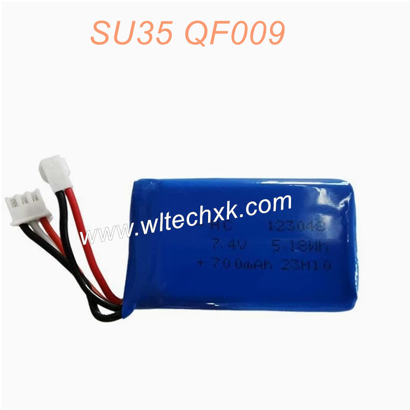 6-SU35 QF009 RC Airplane Spare Parts 7.4V 700mah lithium battery (brushless version)