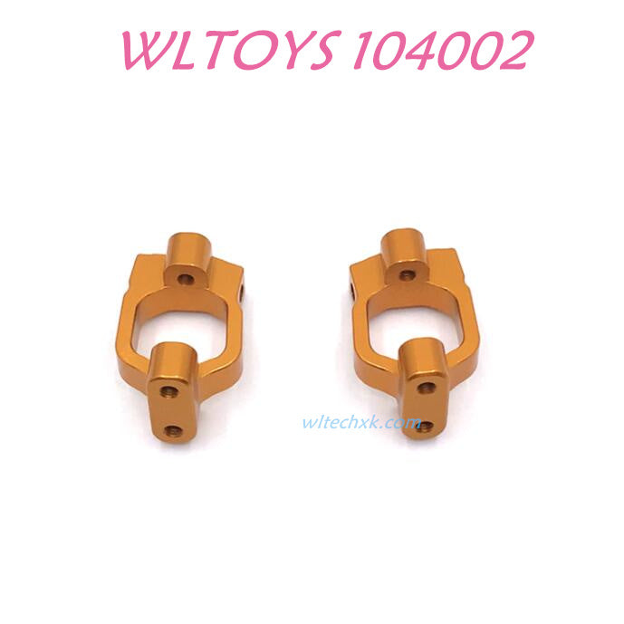 WLTOYS 104002 C-Type Seat Upgrade 1/10 brushless 4WD Brushless 60km/h RC Car yellow