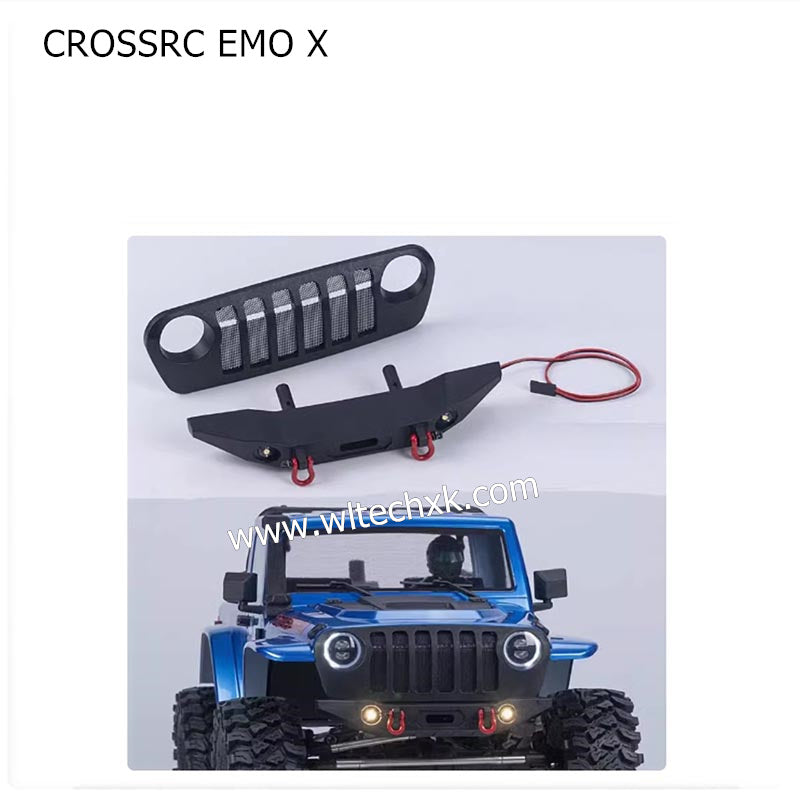 CROSSRC EMO X Parts Front Face Bumper Modification Kit Non Original-1