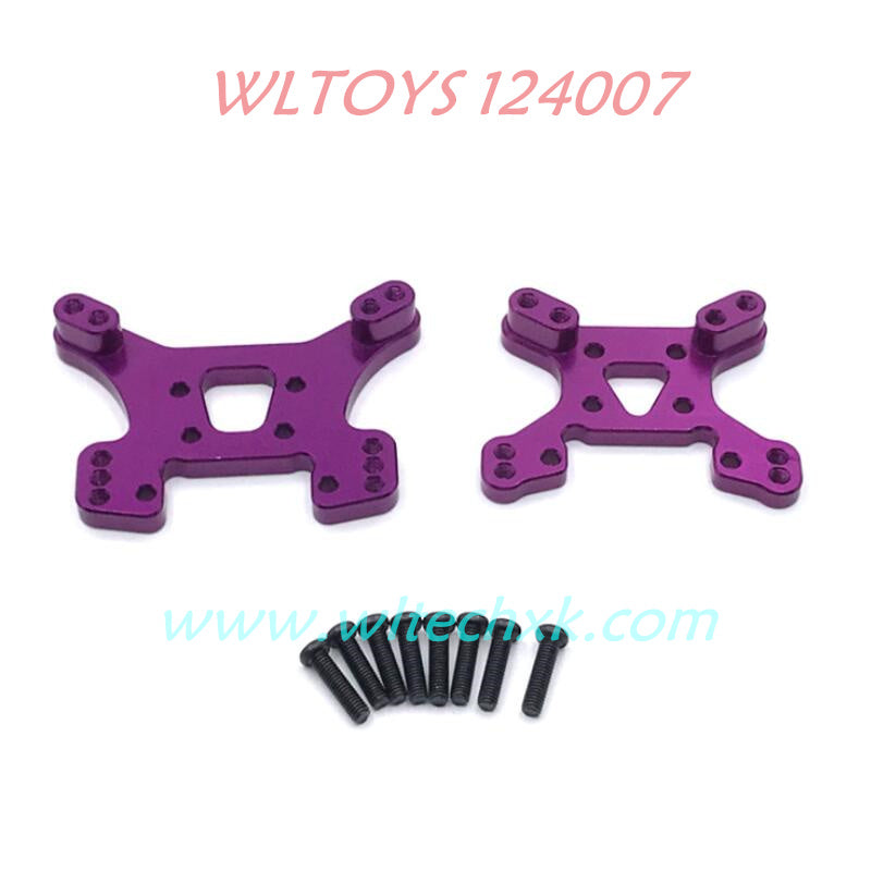 WLTOYS 124007 Upgrade Parts Rear and Front Shock Plate