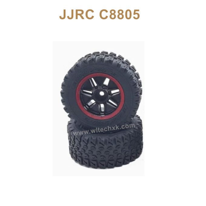 6173-JJRC C8805 Parts Wheels (High Speed Tire) 2Pcs
