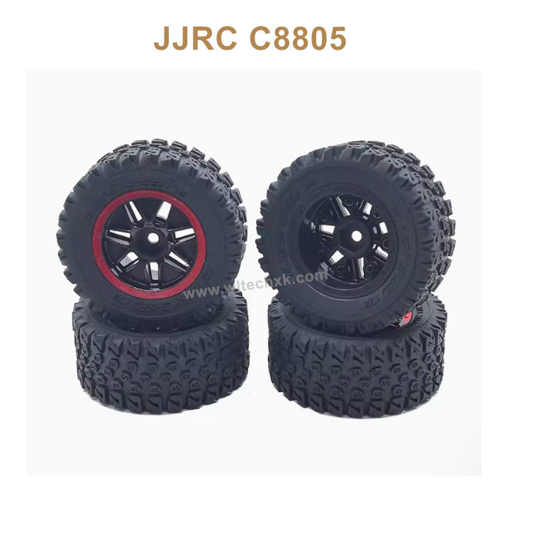 6173-JJRC C8805 Parts Wheels (High Speed Tire) 4Pcs