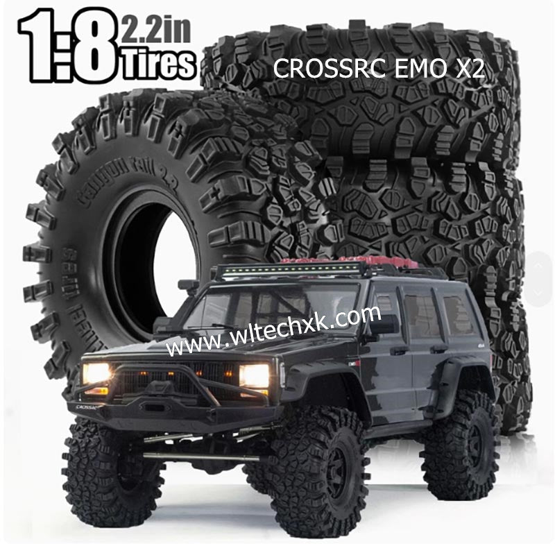 CROSSRC EMO X2 Parts 2.2 inch Tire R211-1