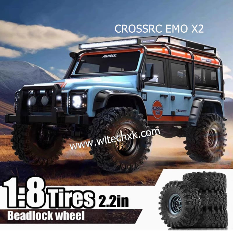 CROSSRC EMO X2 Parts 2.2 inch Tire R211-2