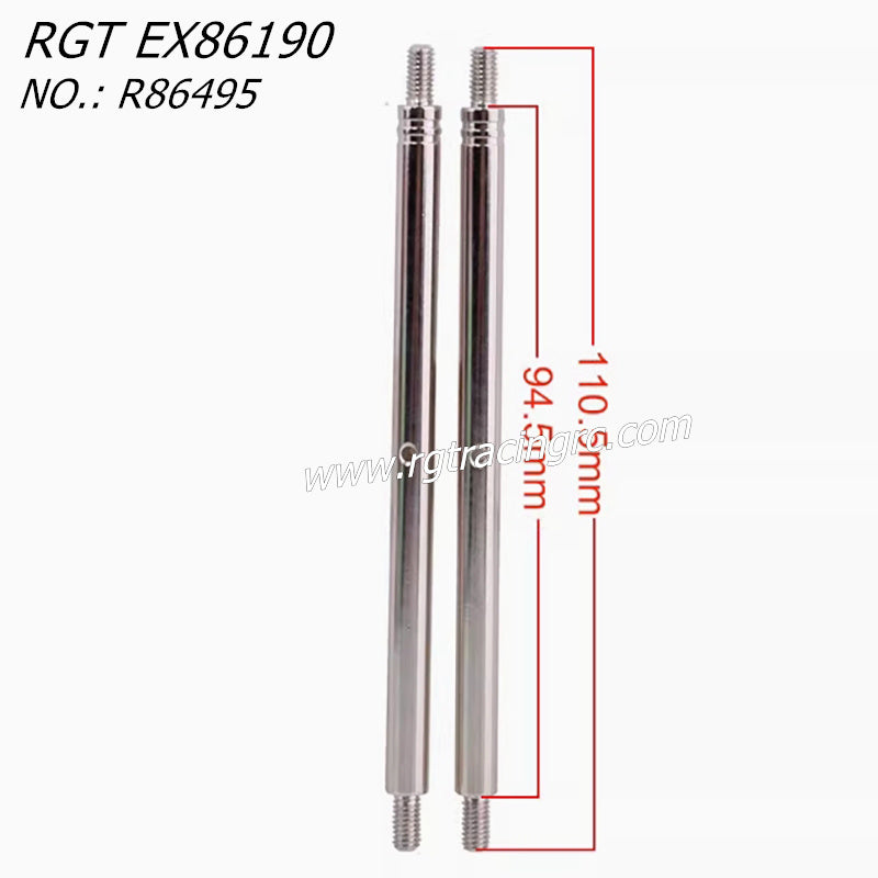RGT EX86190 RC CAR Parts Rear Axle Lnner Rod 110.5mm R86495