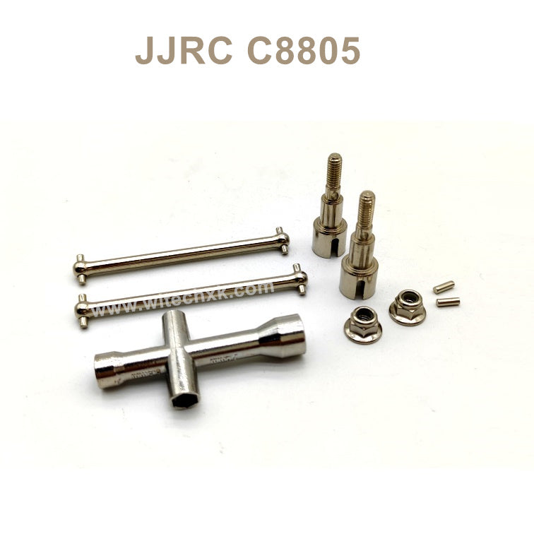 6311-JJRC C8805B Parts Metal Rear Drive Shaft Kit