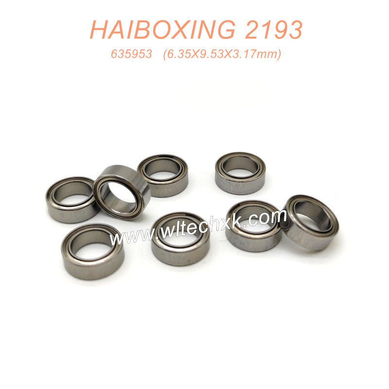 635953 Ball Bearings (6.35X9.53X3.17mm) Parts For HAIBOXING 2193 Drift RC Car