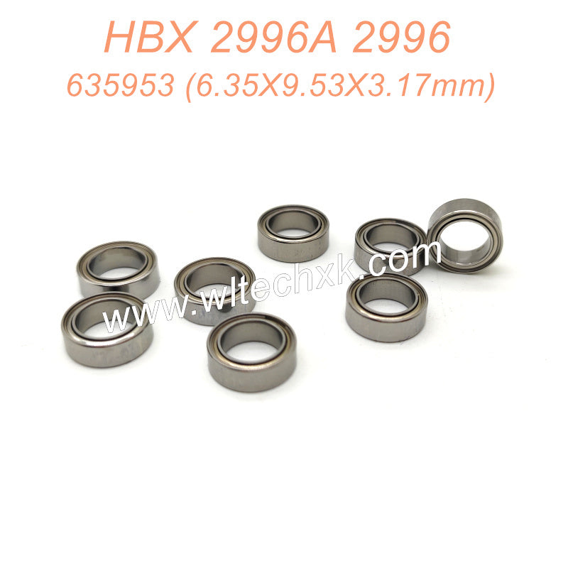 635953 Ball Bearings (6.35X9.53X3.17mm) Parts For HAIBOXING 2996 2996A