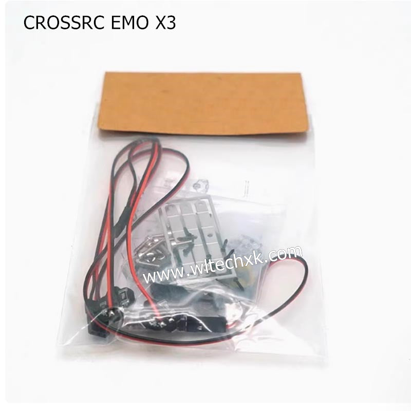 CROSSRC EMO X3 Parts 6V Spotlight Simulated Modified Headlight