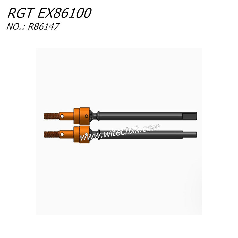 RGT EX86100 RC CAR Parts CVD Transmission Shaft R86147