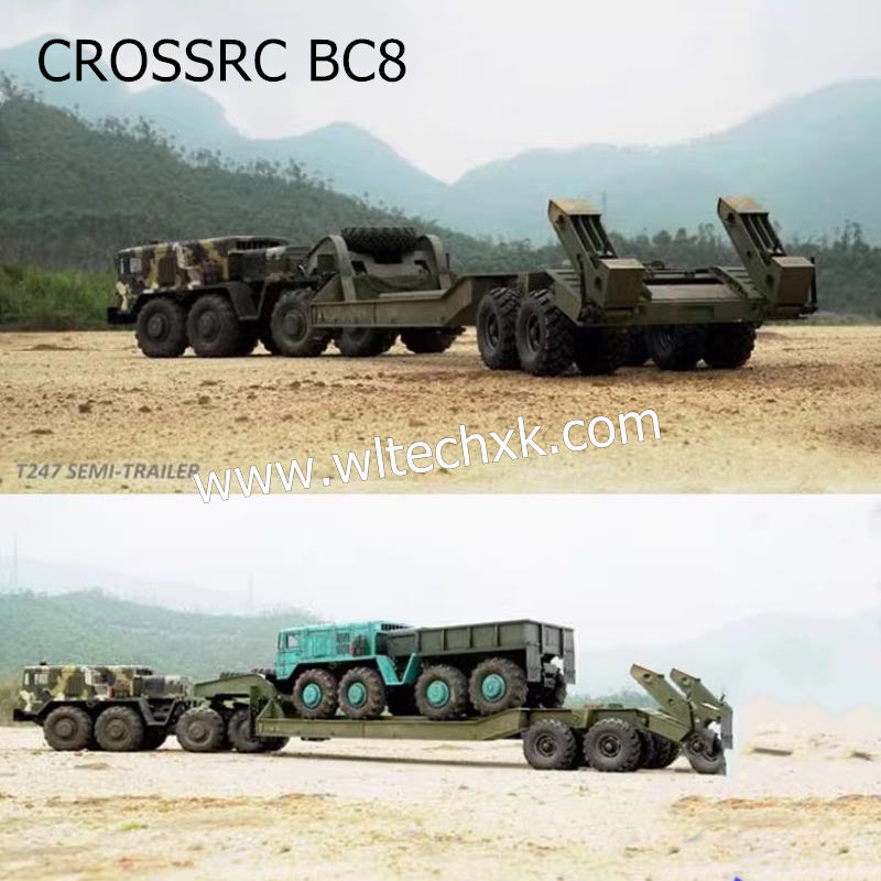 CROSSRC BC8 Parts Flatbed Trailer Semi Trailer Subframe-2