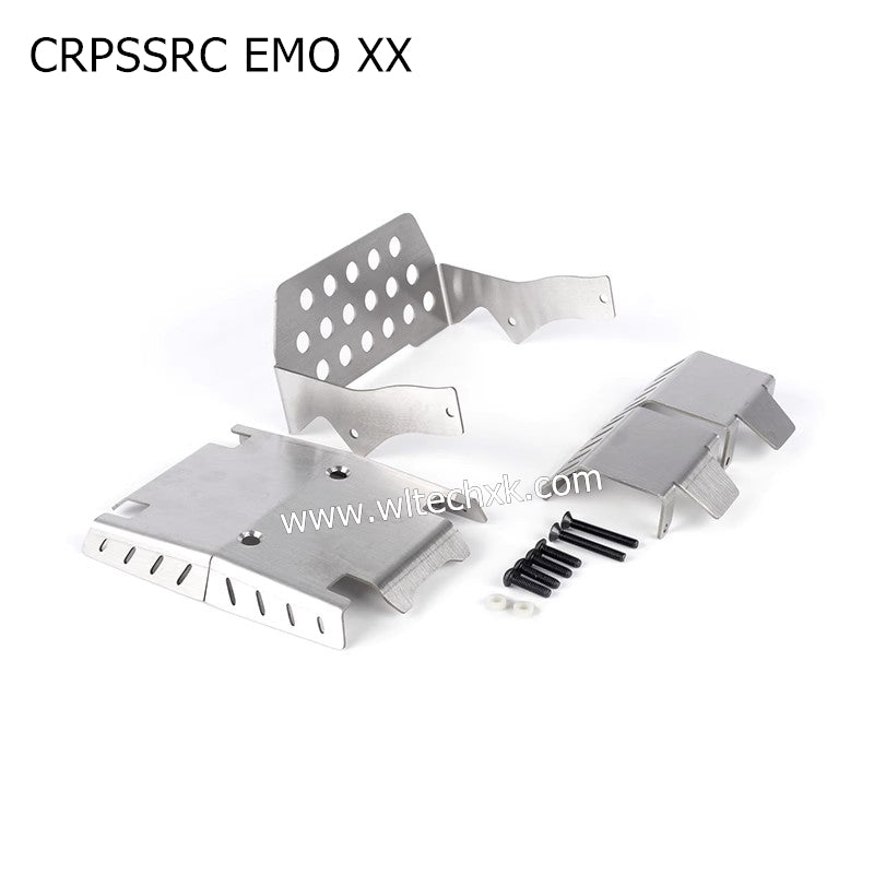 CROSSRC EMO XX Parts 4x4 304 Stainless Steel Chassis Armor