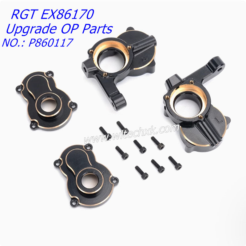 RGT EX86170 Upgrade OP Parts Brass Steering Seat 102 Grams P860117-1