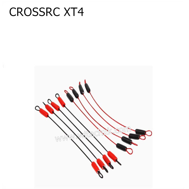 CROSSRC XT4 Parts Car Shell Buckle Anti Lost Rope 2 Pack-2