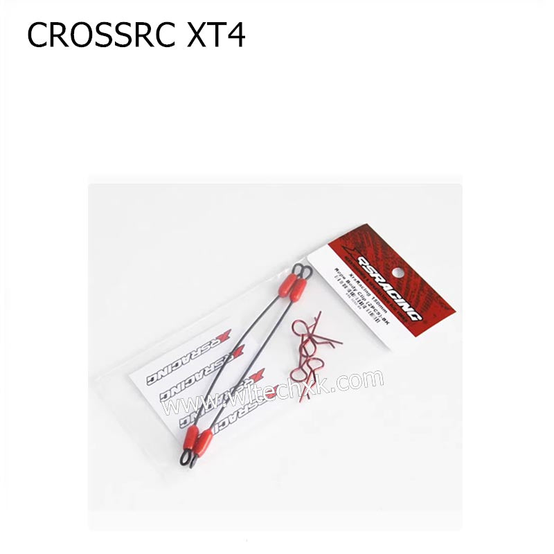 CROSSRC XT4 Parts Car Shell Buckle Anti Lost Rope 2 Pack-3
