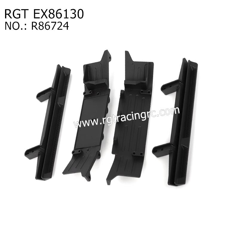 RGT EX86130 Original Parts Baffle B+Foot Pedal(L/R) R86724
