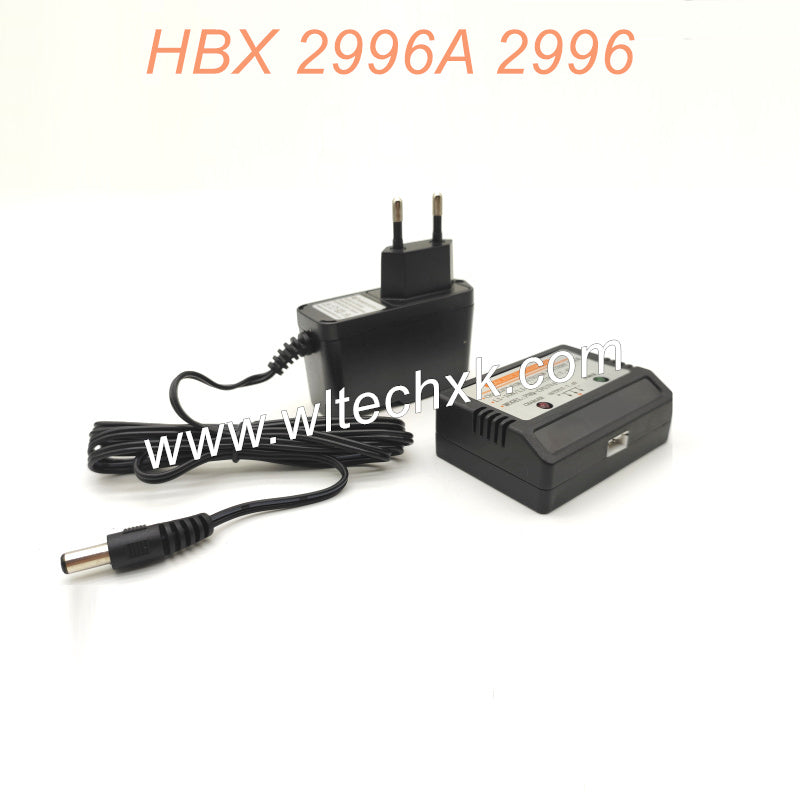 7.4V Balance Charger-EU Plug Parts For HAIBOXING 2996 2996A