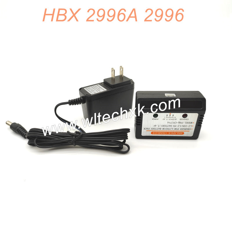 7.4V Balance Charger-US Plug Parts For HAIBOXING 2996 2996A-1(无配件号)