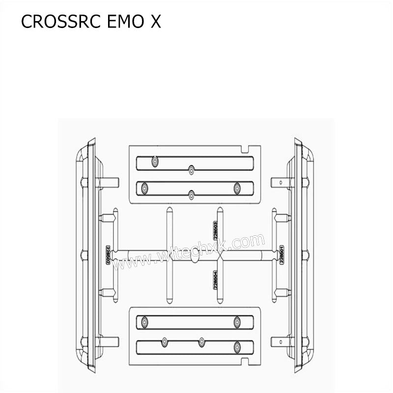 CROSSRC EMO X Parts Side Bar (BAG M) CS-97401117