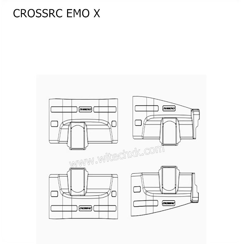 CROSSRC EMO X Parts Mudguard (BAG T) CS-97401122