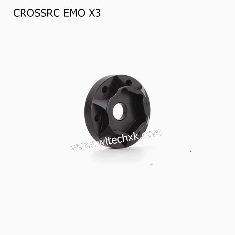 CROSSRC EMO X3 Parts 7mm Connector (black aluminum alloy) x1