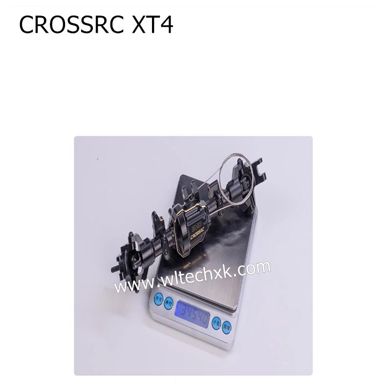 CROSSRC XT4 Parts CNC Front Straight Axle (Assembly) Climbing Car CS-97401049-2