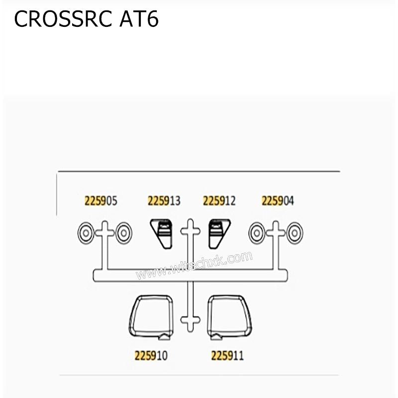 CROSSRC AT6 Parts Rearview Mirror CS-97401029