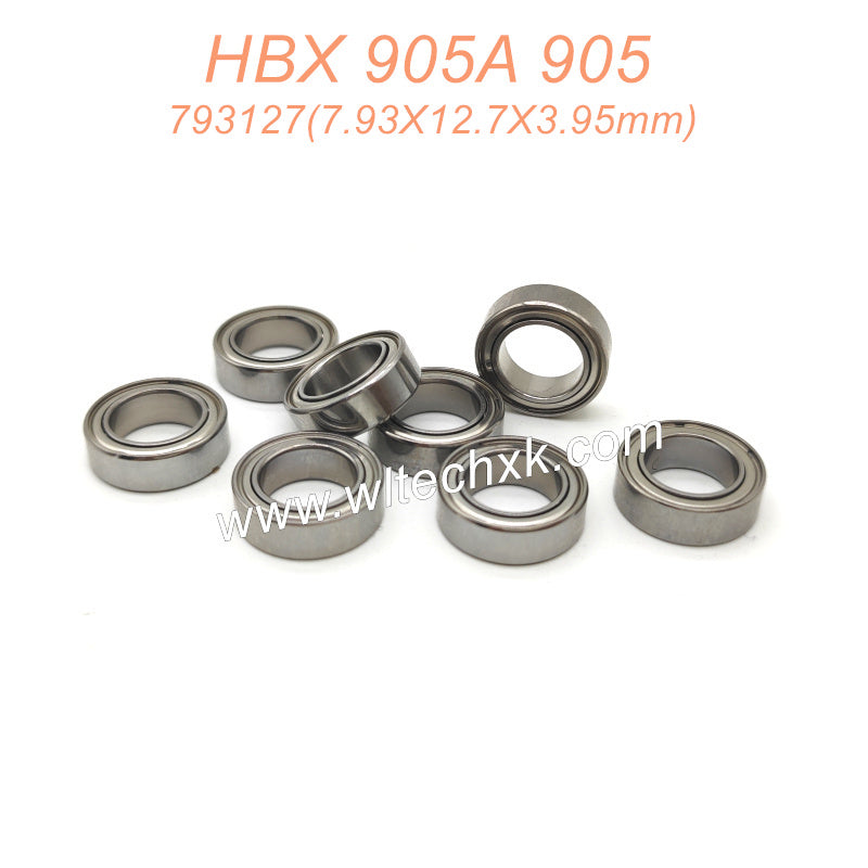 793127 Ball Bearings (7.93X12.7X3.95mm) Parts For HAIBOXING 905A 905