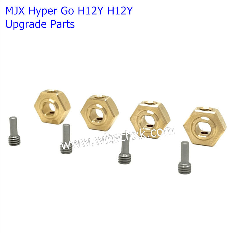 MJX Hyper Go H12Y H12Y+ Upgrade Parts Brass 12mm Connector Screw-2