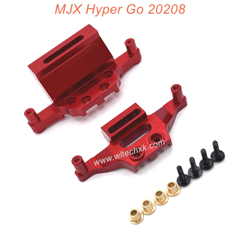 8-MJX Hyper Go 20208 parts metal upgrade front and rear shock absorber frame-1