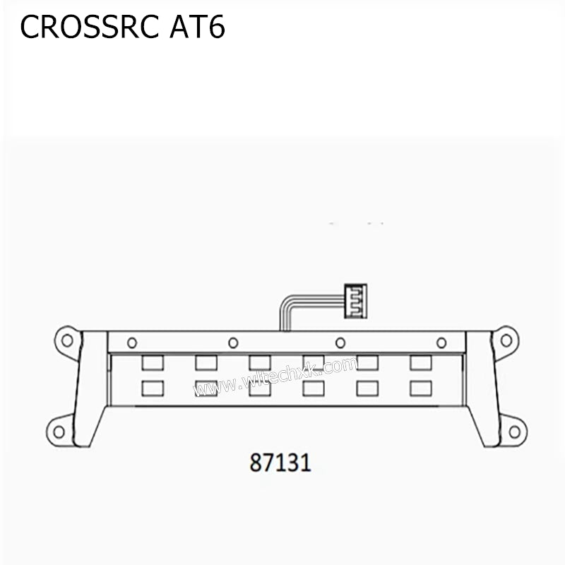 CROSSRC AT6 Parts Center Grille Flashing Light Board 87131 CS-97401032