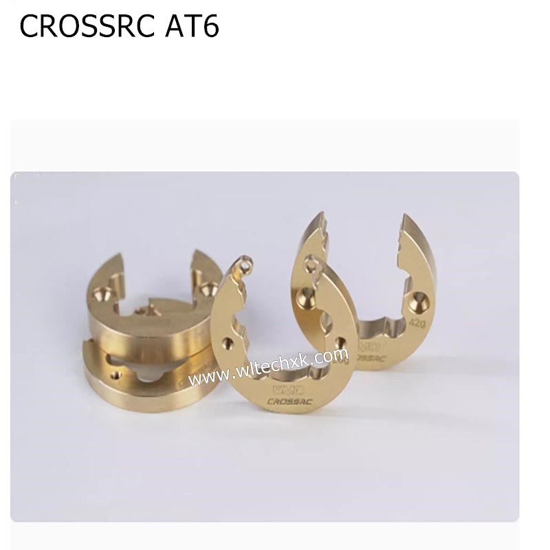 CROSSRC AT6 Parts CNC Copper Wheel Rim Counterweight 97400974-1