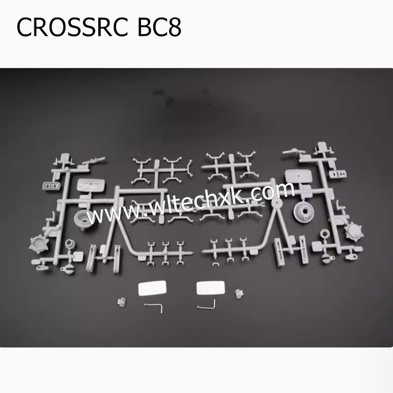 CROSSRC BC8 Parts Door Handle Rearview Mirror Appearance Simulation Parts Set CS-97400499