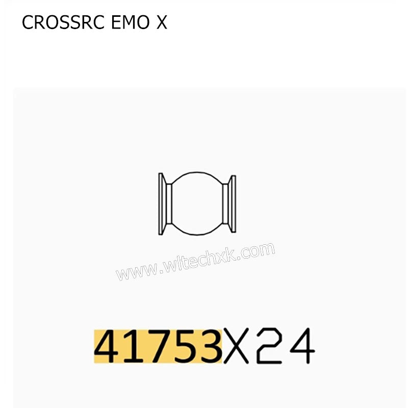 CROSSRC EMO X Parts Ball Head Bead Assembly CS-97401086