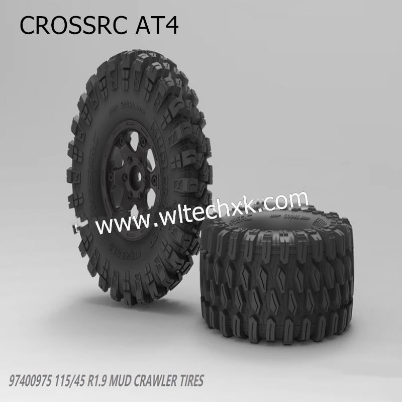 CROSSRC AT4 Parts Mud Tires 4-2