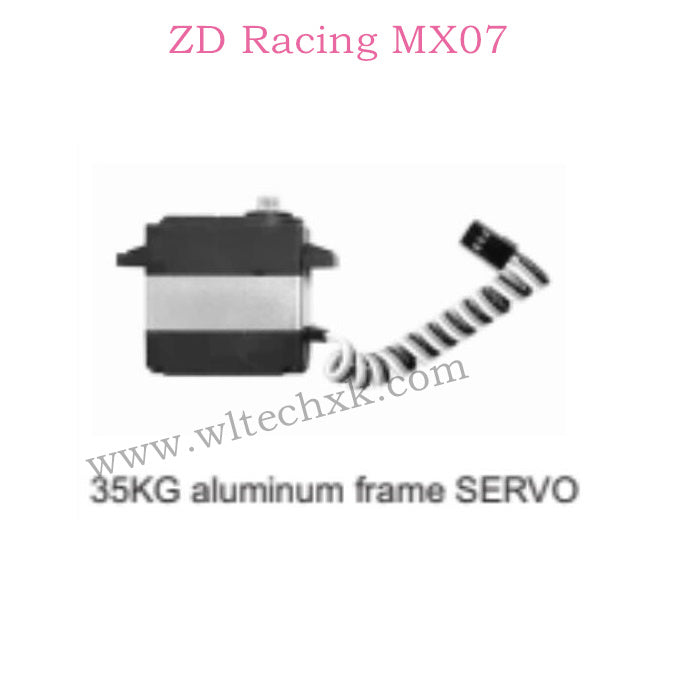 ZD Racing MX-07 Parts Aluminum Frame Servo 8790