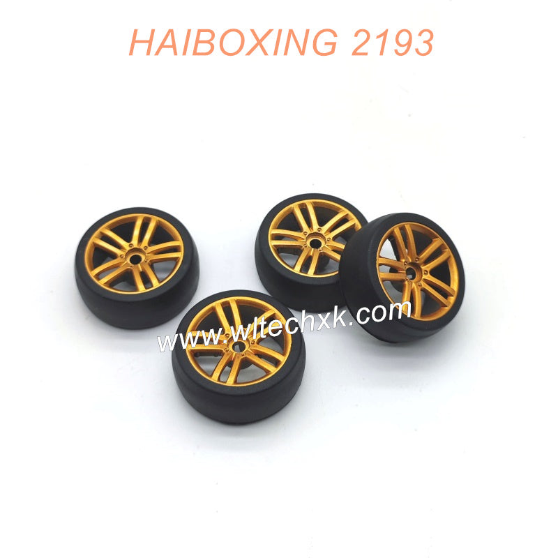 88173 Wheels-Gold Parts For HAIBOXING 2193 Drift RC Car